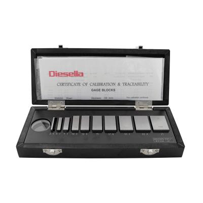 Passbit inspektionssats för kontroll av bygelmikrometrar